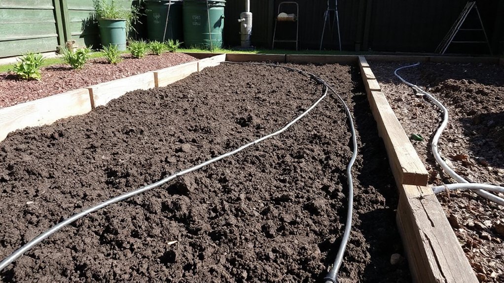 soil drainage amendments planning