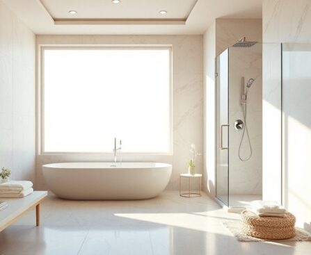 spa inspired bathroom design