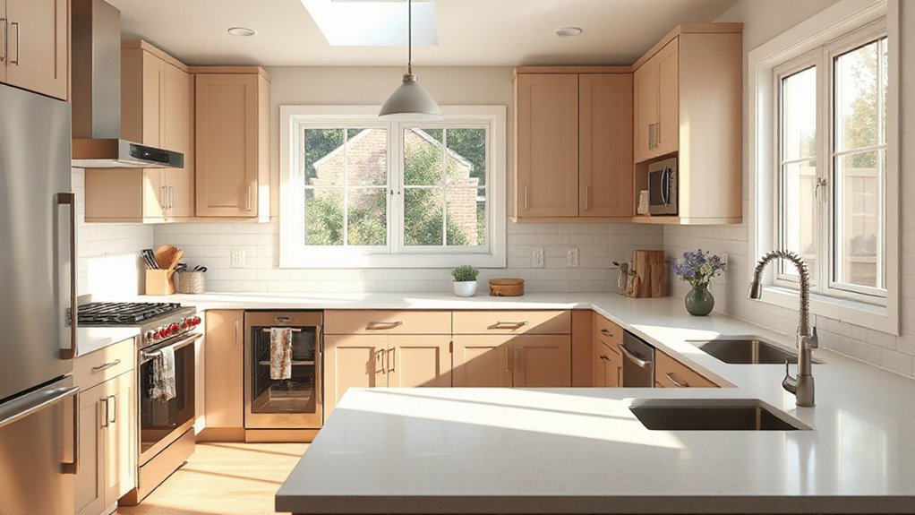 space efficient bungalow kitchen upgrades