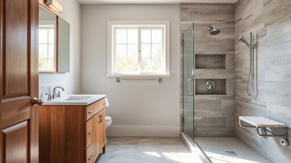 stylish accessible bathroom features
