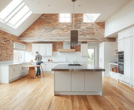 terrace kitchen extension project
