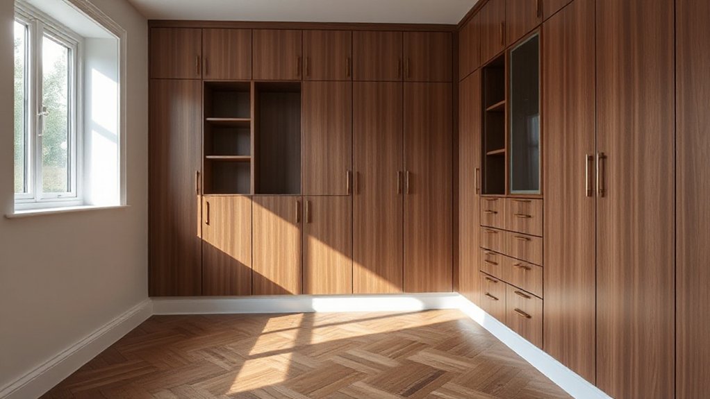 wall tracing wardrobe design