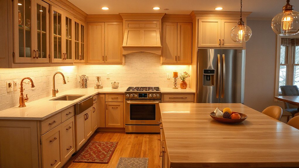 warm cohesive inviting lighting