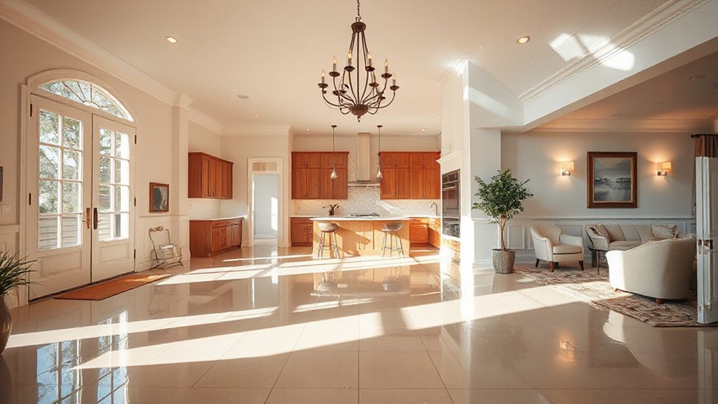 warm even inviting lighting
