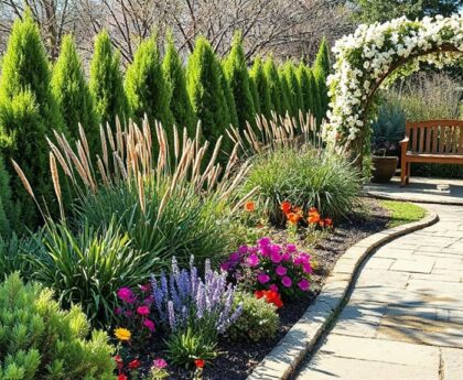 year round garden design