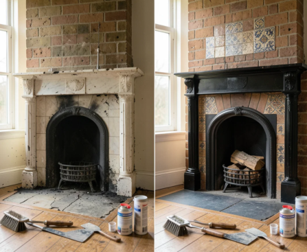 Restoring Antique Fireplaces