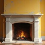 decorate with fireplace paint