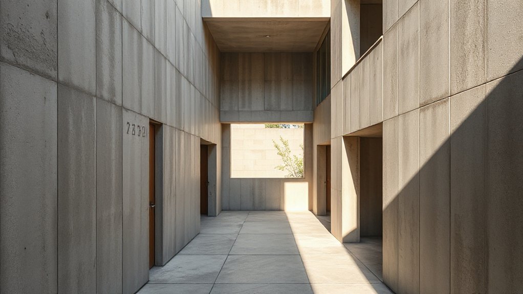 Raw concrete offers durability sustainability artistic expression