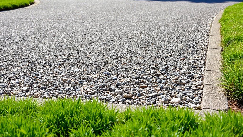 durable weed resistant gravel surface
