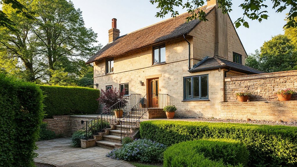 Extending a listed cottage in the Cotswolds heritage craftsmanship preservation adaptability